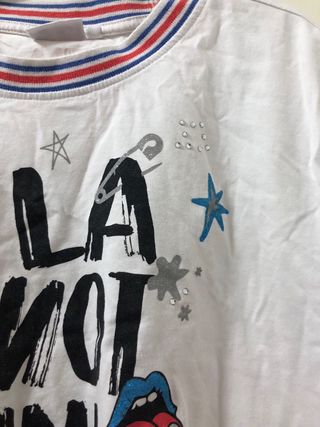 T-shirt Fila bianca con stampa