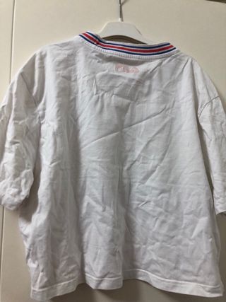 T-shirt Fila bianca con stampa
