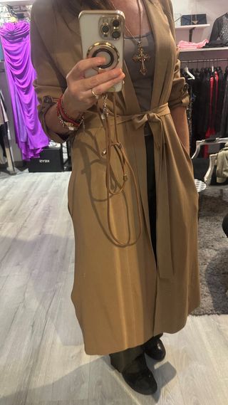 Cárdigan Massimo Dutti Beige Talla M