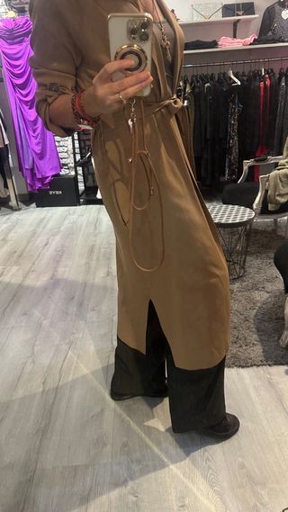 Cárdigan Massimo Dutti Beige Talla M