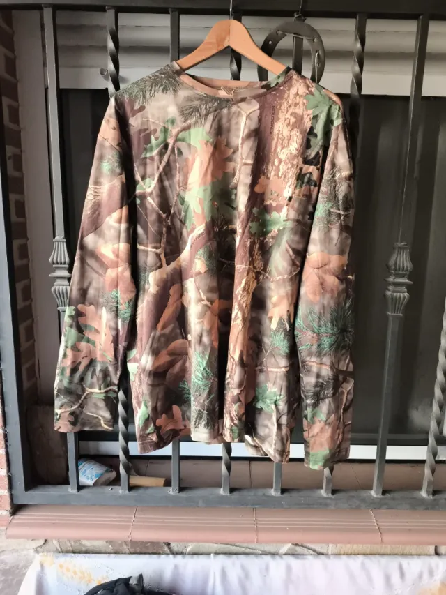 Camiseta Realtree Solognac XXL Caza Manga Larga