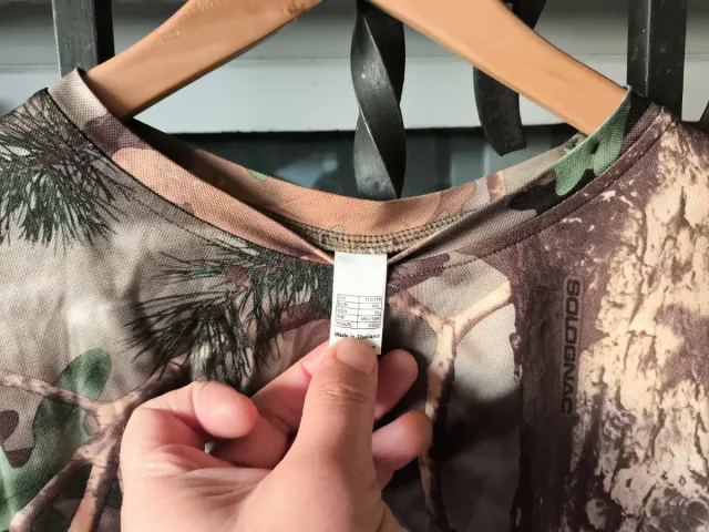 Camiseta Realtree Solognac XXL Caza Manga Larga