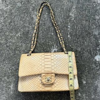 Borsa Chanel Vintage Snake in pelle