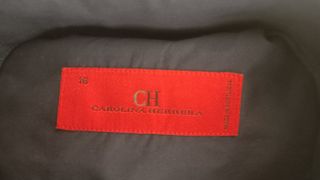 Camisa Carolina Herrera Talla 16 Azul oscuro