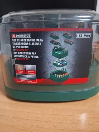 Set Accesorios Parkside Taladro Lijador