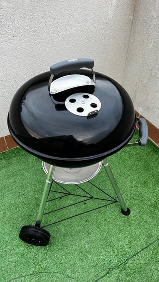 Barbacoa Weber Negra y Plateada