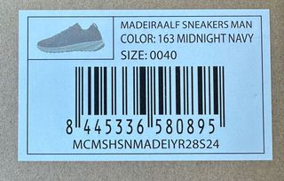 Zapatillas Ecoalf Azul Marino y Blanco (Talla 40)