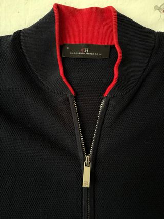 Chaqueta Bomber Carolina Herrera Punto Hombre
