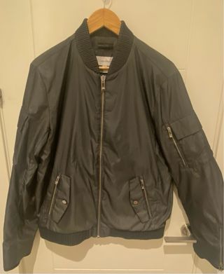 Chaqueta Calvin Klein Gris Bomber