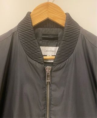 Chaqueta Calvin Klein Gris Bomber
