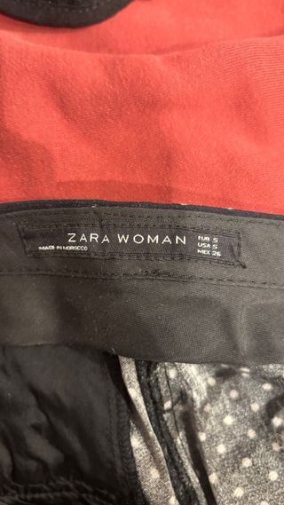 Pantalón Zara lunares S