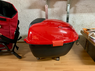 Baúl Moto Rojo - Una Llave