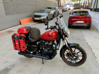 Baúl Moto Rojo - Una Llave