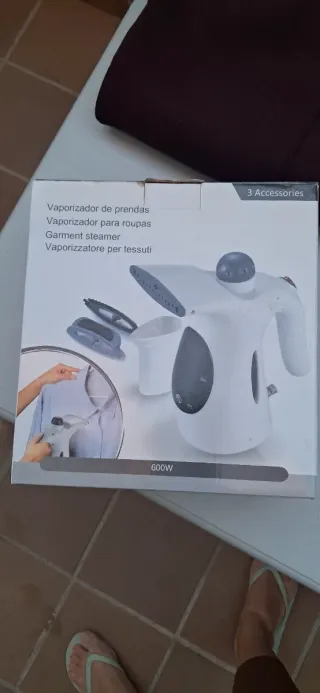 Plancha de vapor para ropa 600W