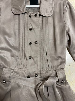 Chaqueta  militar beige toupe