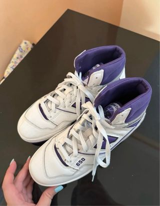 New Balance 650 Morado/Blanco