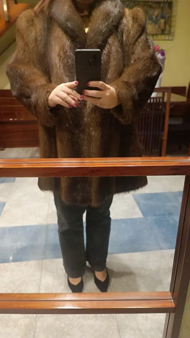 Pelliccia vintage castorino