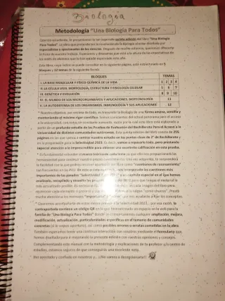 "Una Biología Para Todos"