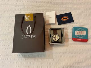 Reloj Fossil Hombre plateado y negro