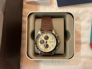 Reloj Fossil Hombre plateado y negro