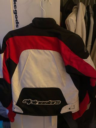 Chaqueta Alpinestars Roja, Blanca y Negra