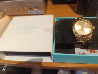 Reloj Pura Alegría Dorado