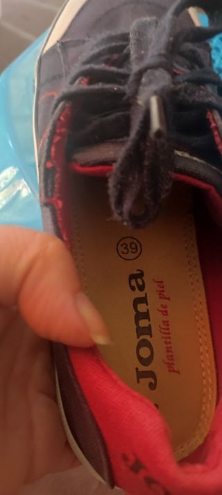 Zapatillas Joma Talla 39 Azul/Rojo
