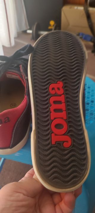 Zapatillas Joma Talla 39 Azul/Rojo