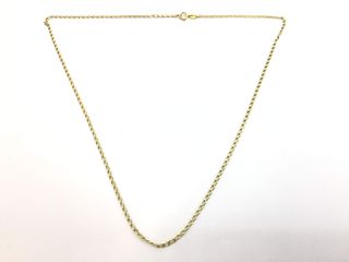 cadena oro 18k 24cm