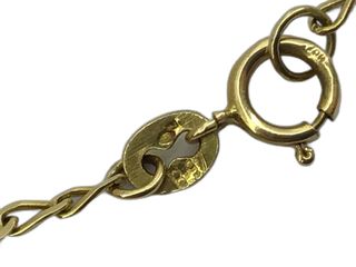cadena oro 18k 24cm
