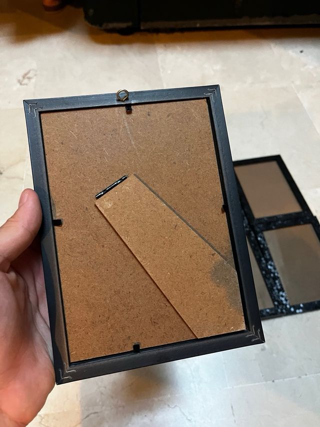 8 Marcos de fotos negros