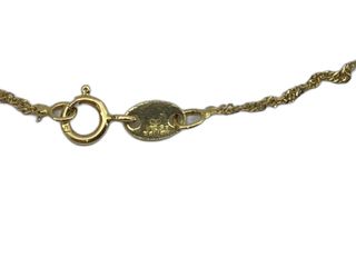 cadena oro 18k 19.5cm
