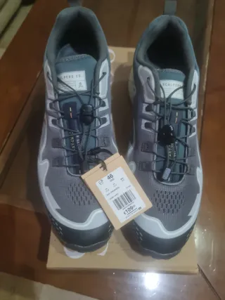Zapatillas Scalpers Talla 46 Gris/Verde
