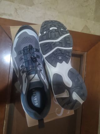 Zapatillas Scalpers Talla 46 Gris/Verde