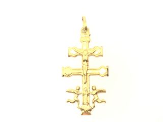 crucifijo oro 18k