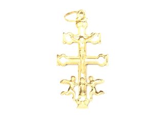 crucifijo oro 18k