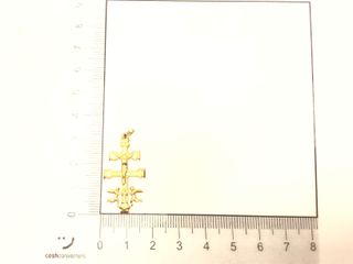 crucifijo oro 18k