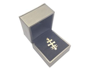 crucifijo oro 18k