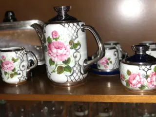 Juego de té/café Plata de Ley Bohemia