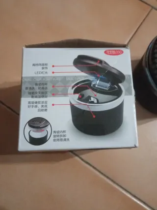 Cenicero Coche Audi A3 Carbono