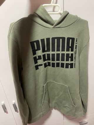 Sudadera Puma Verde Talla s