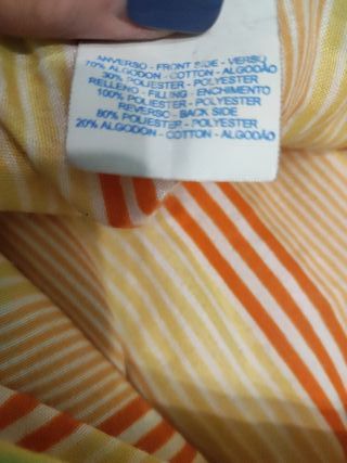 Edredón Naranja Estrellas Cama 90cm