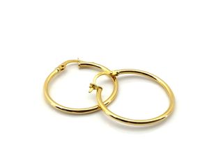 argollas oro 18k