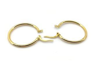 argollas oro 18k