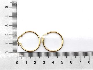 argollas oro 18k