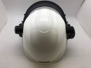 accesorios taller delta plus casco quartz up ii y protector facial + casco protector