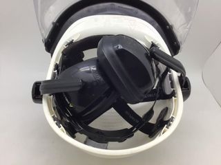 accesorios taller delta plus casco quartz up ii y protector facial + casco protector