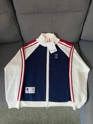 Talla M L XL Zara x Champion Chaqueta
