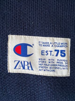 Talla M L XL Zara x Champion Chaqueta