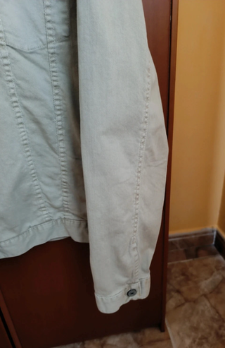 Cazadora vaquera beige Easy Wear hombre